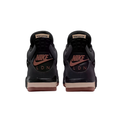 Air Jordan 4 London Black / Red Bark