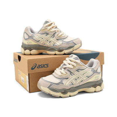 Kids' Asics Gel Nyc 'Winter Garden Pack' sneaker in Oatmeal & Simply Taupe