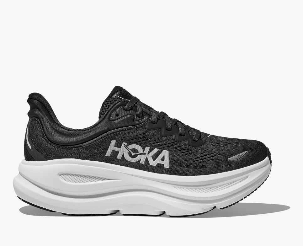 HOKA Bondi 9 black/white