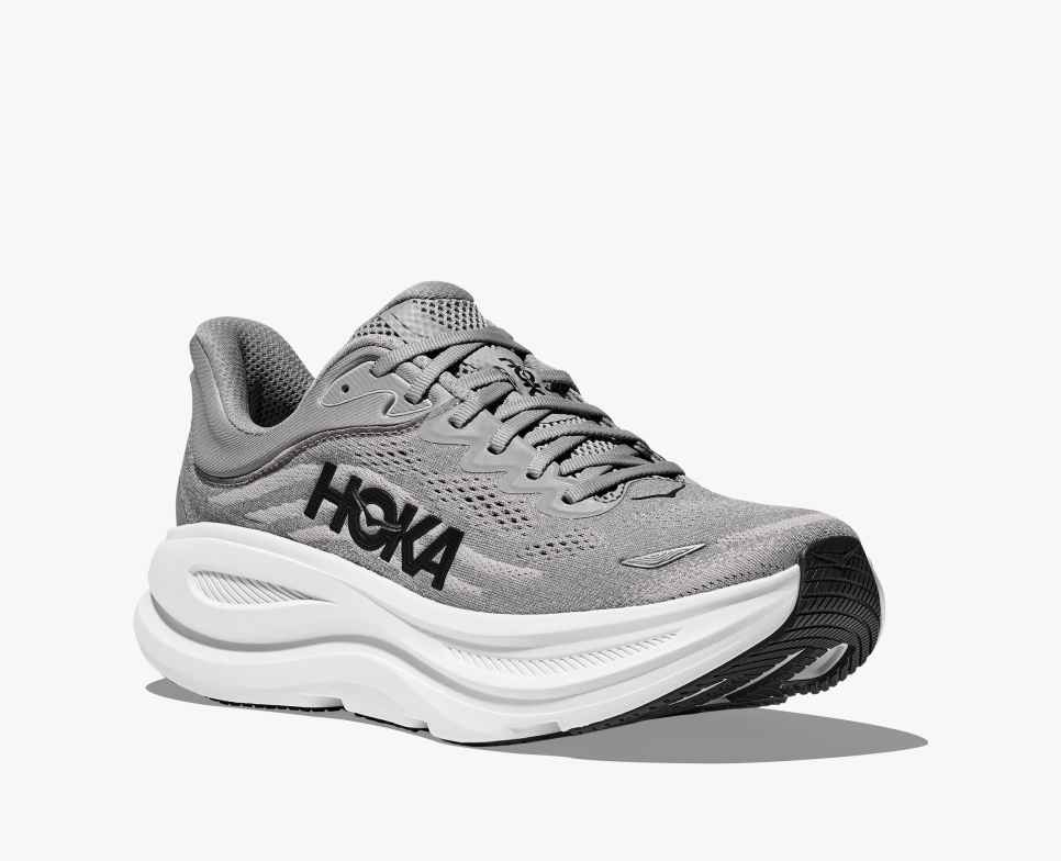 HOKA Bondi 9 galactic grey/stellar grey