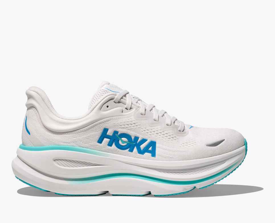 HOKA Bondi 9 white/hoka blue