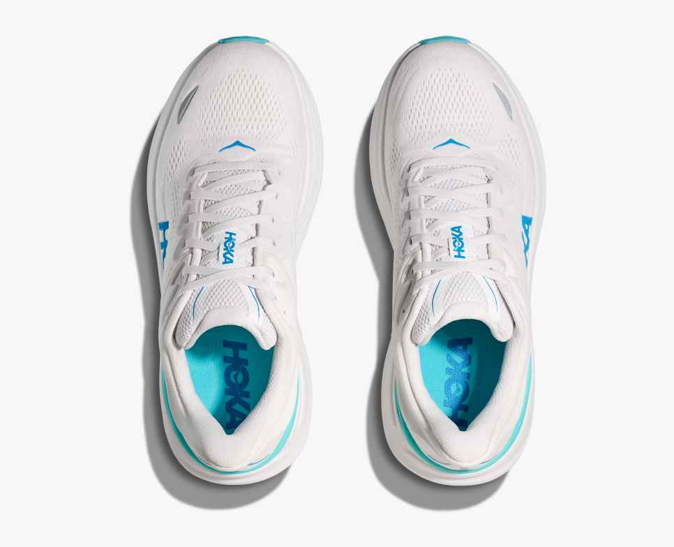 HOKA Bondi 9 white/hoka blue