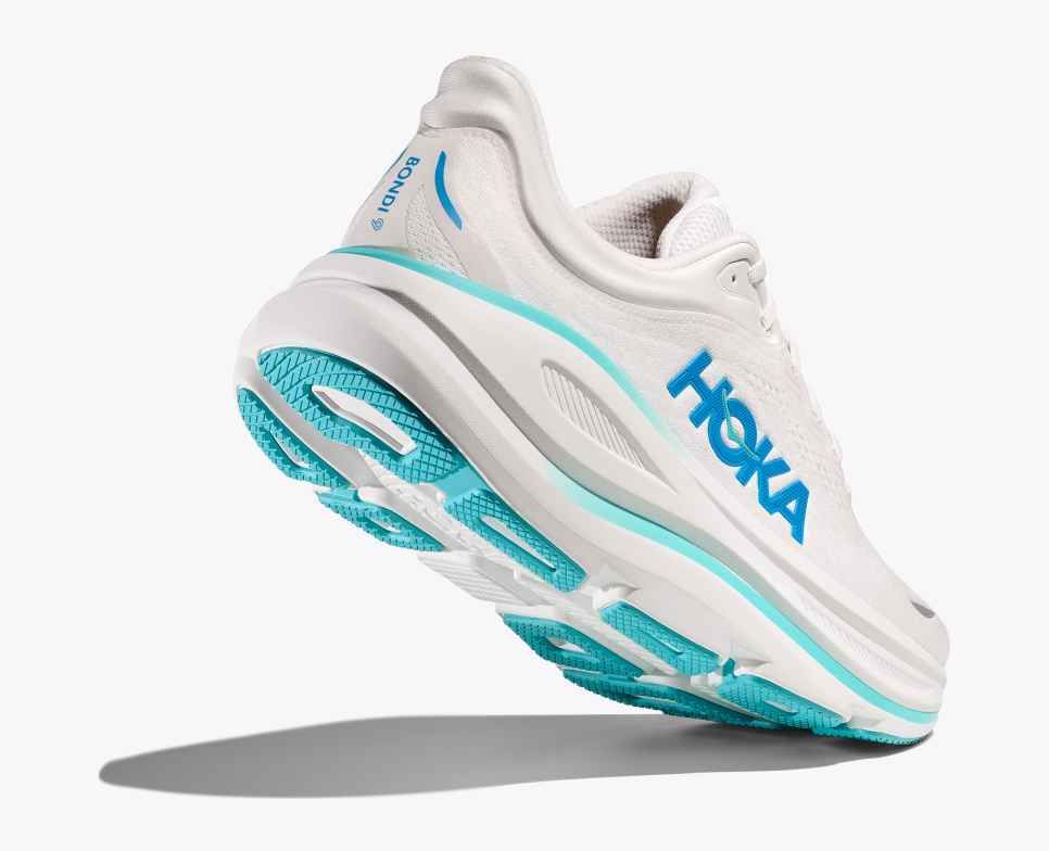 HOKA Bondi 9 white/hoka blue
