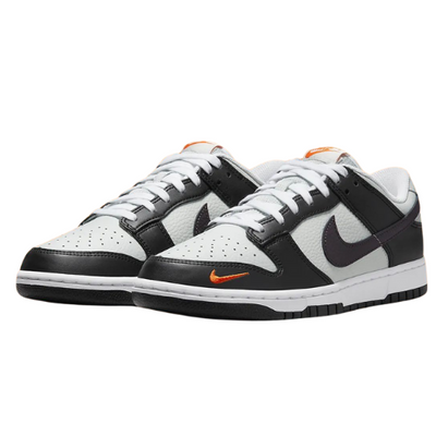 Dunk Low Black Mini Swoosh
