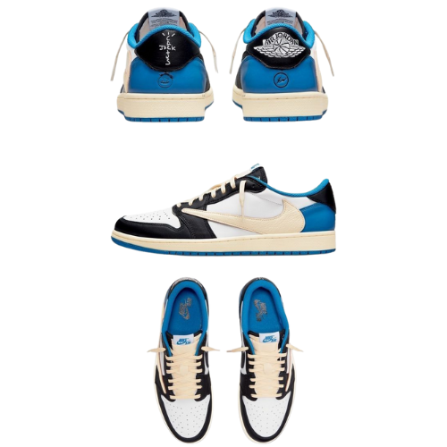 Jordan 1 Retro Low OG SP Fragment x Travis Scott