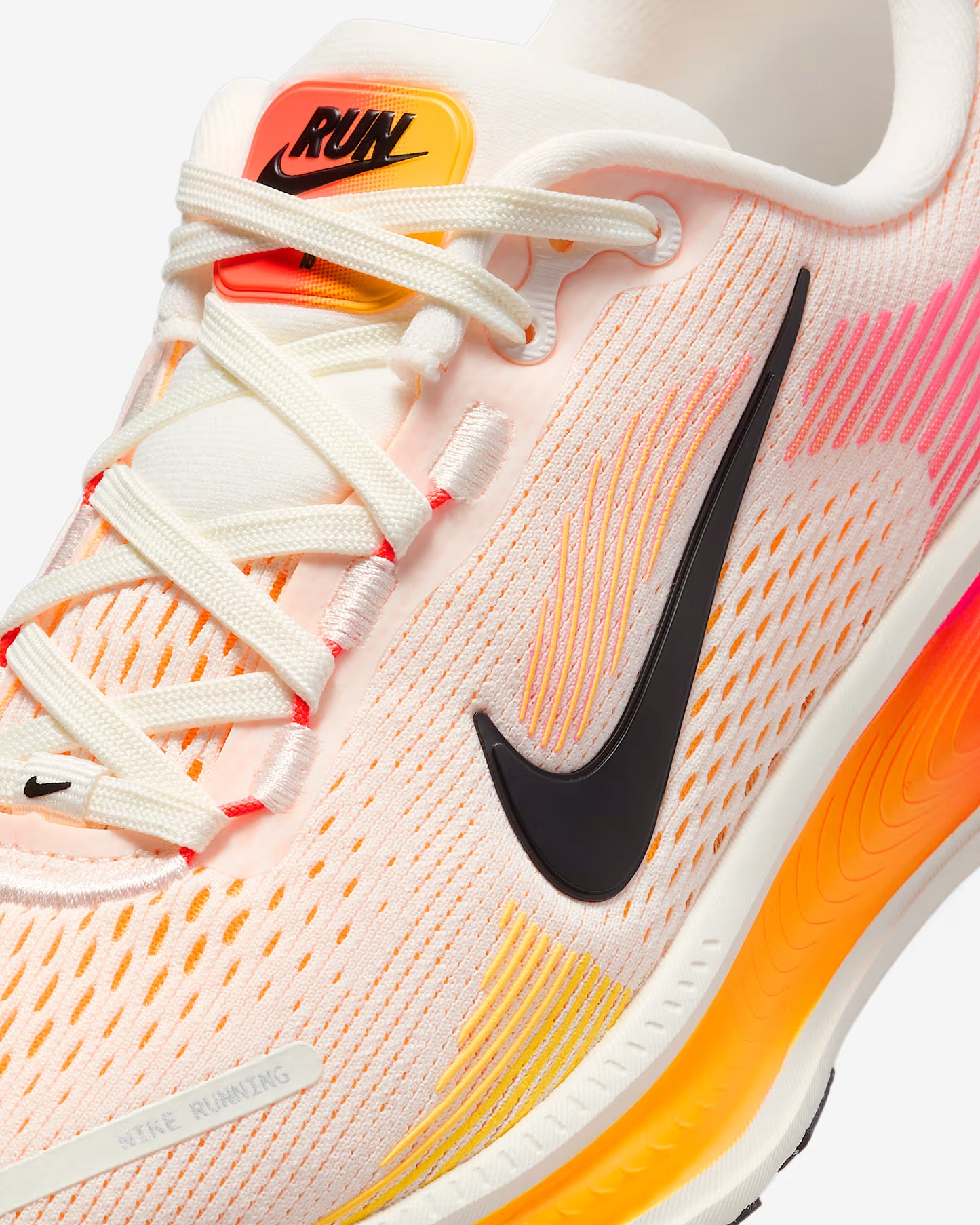 Nike Vomero 18 Sail/Bright Crimson/Laser Orange/Black